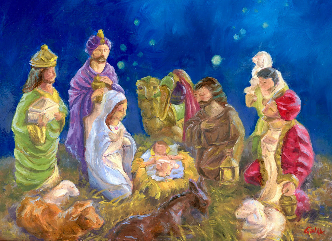 Celebrating 50 Years: Our Family Nativity Set and the Joy of Christmas