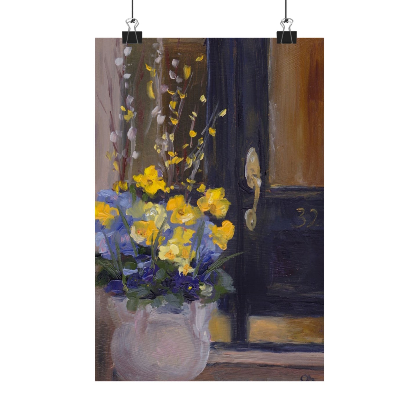 32 Commonwealth | Early Spring in Boston Art Print