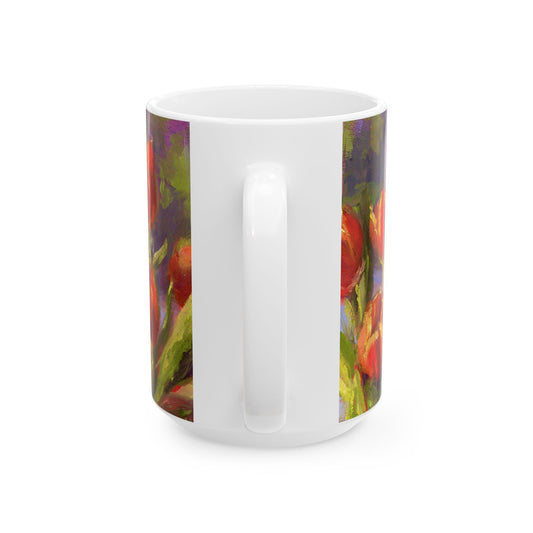 Barbara's Tulips - 15 oz Mug