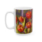 Barbara's Tulips - 15 oz Mug